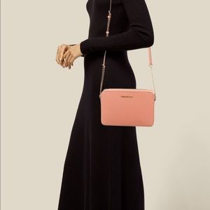 Michael Michael Kors Saffiano Leather Crossbody Bag